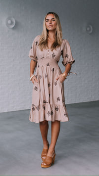 Ayana Embroidery Dress