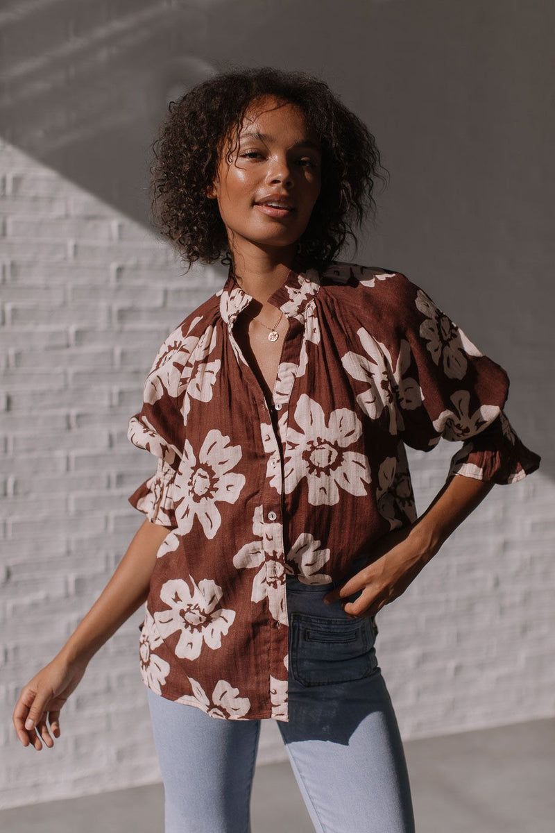 Siena Flower Shirt