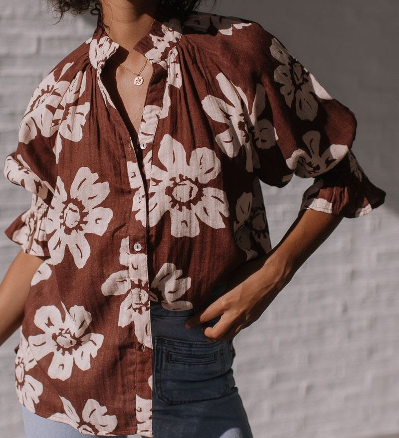 Siena Flower Shirt