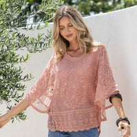 Grace Butterfly lace top