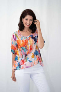 Beth Floral Blouse