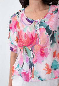 Beth Floral Blouse