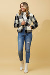 Ace  Check Teddy Jacket