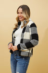 Ace  Check Teddy Jacket