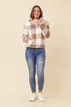 Ace  Check Teddy Jacket