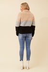 Ace Teddy Jacket  Block Stripe