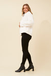 Ace Teddy Jacket. Colour's: Black. Pink. Cream
