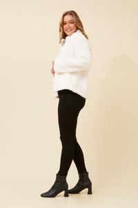 Ace Teddy Jacket. Colour's: Black. Pink. Cream