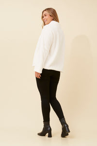 Ace Teddy Jacket. Colour's: Black. Pink. Cream