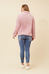 Ace Teddy Jacket. Colour's: Black. Pink. Cream