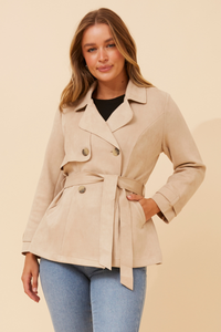 Mila Short Trench Coat