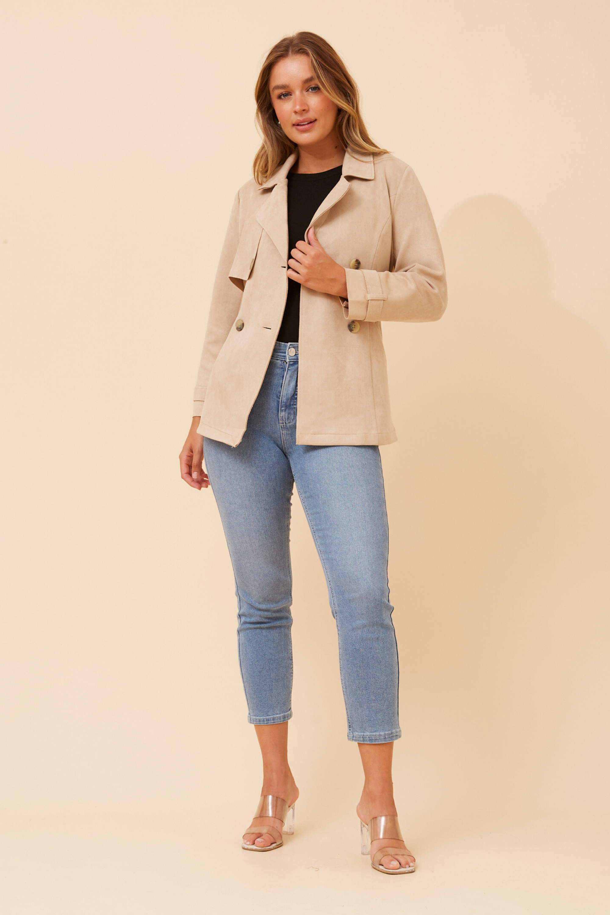 Mila Short Trench Coat