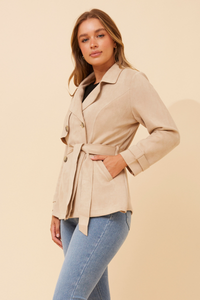 Mila Short Trench Coat