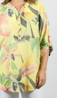 Jane tropical aesthetic Top