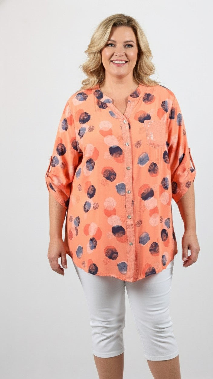 Erin Abstract Shirt