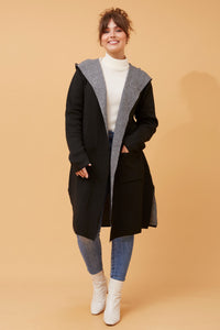 Caroline Hooded Cardigan