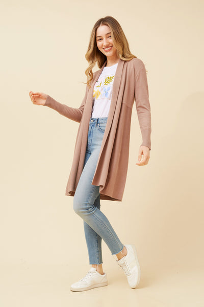 Maddie Open Front Cardigan