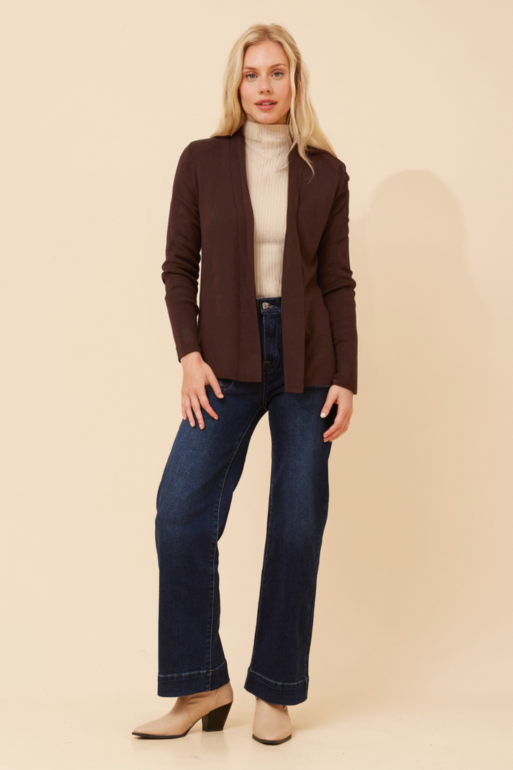 Bobbie Open Cardigan