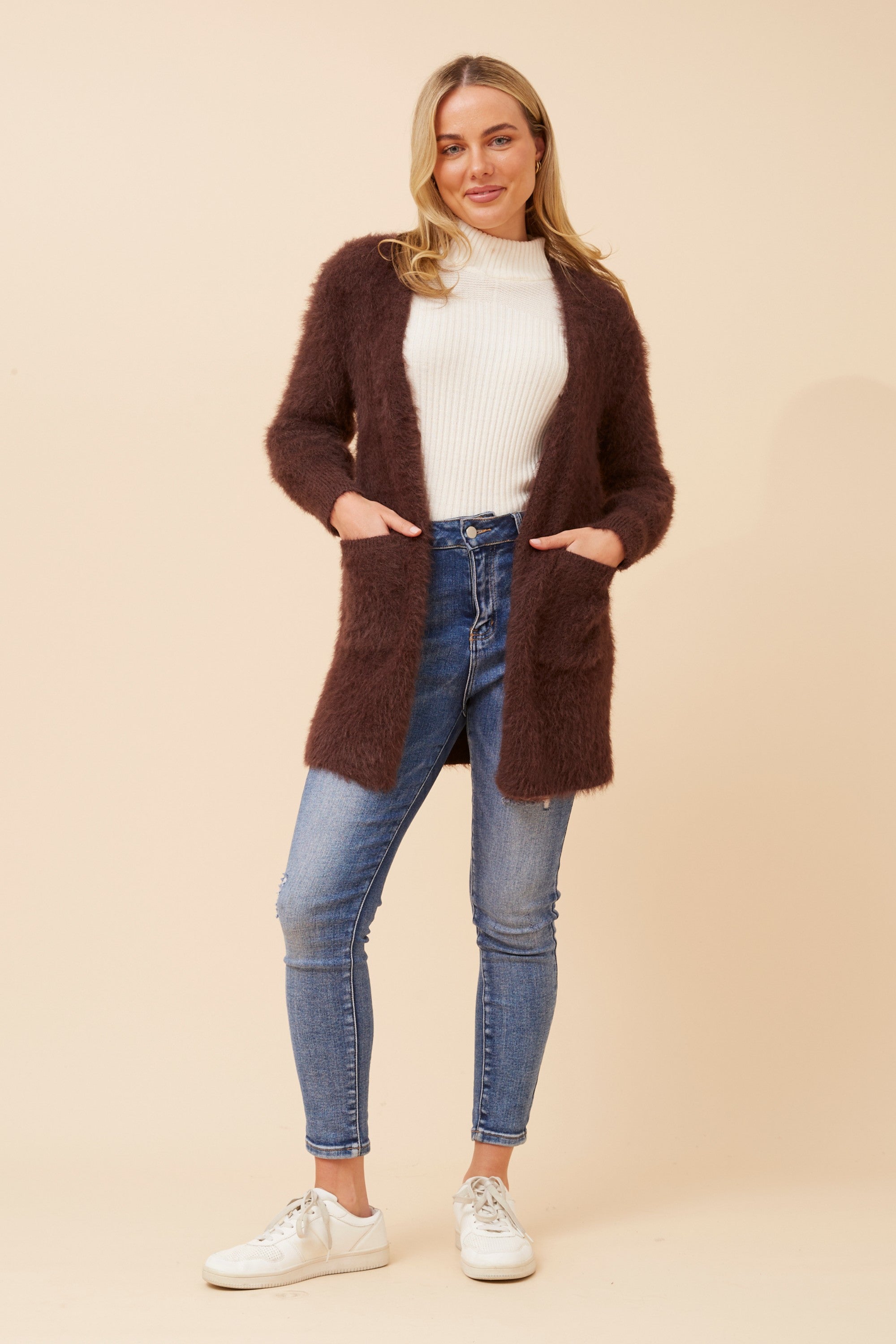Percy Eyelash Knit Cardigan