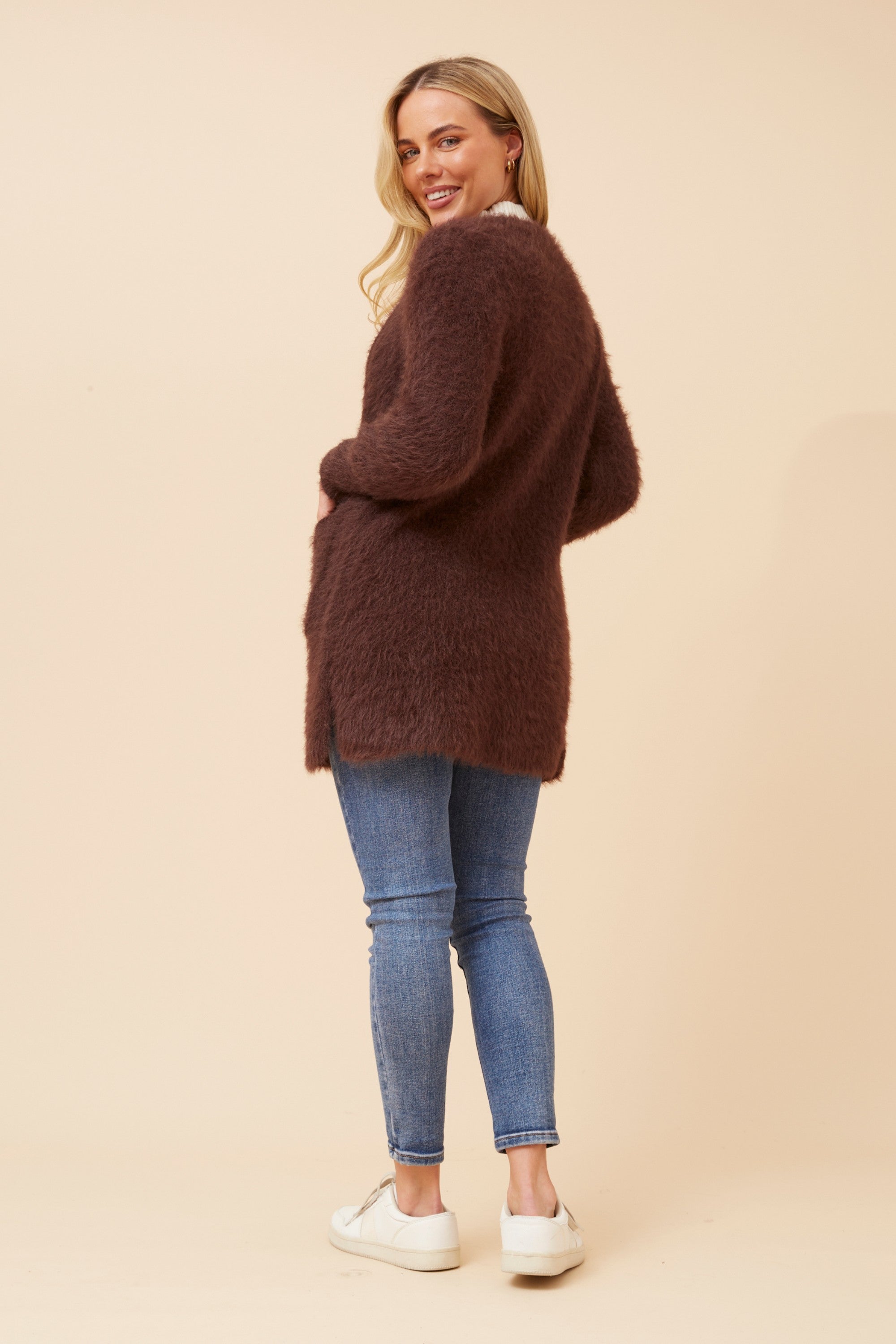 Percy Eyelash Knit Cardigan