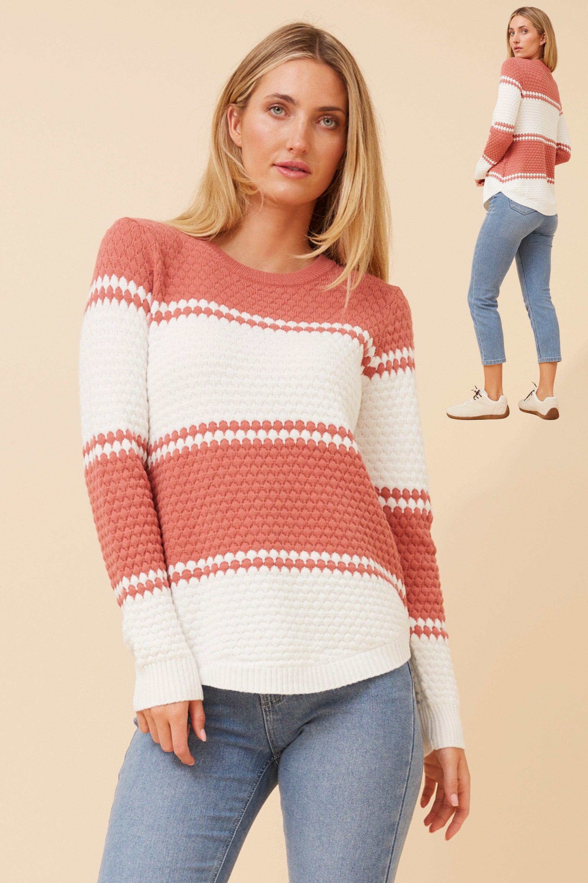 Ray Stripe Knit Jumper