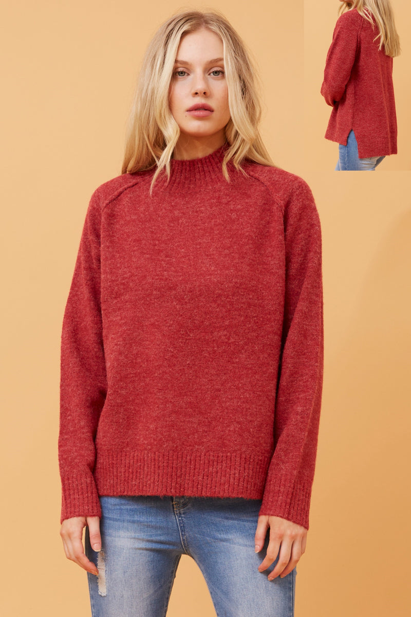 Risa Ribbed Neck Knit Jumper  SALE! Add to Cart now and enjoy an extra 20% OFF