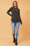 Allyn Button Detail Knit Jumper