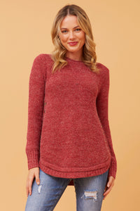 Allyn Button Detail Knit Jumper