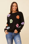 Tess Floral Knit Jumper