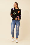Tess Floral Knit Jumper