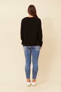 Tess Floral Knit Jumper