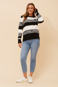 Kim Stripe Knit Jumper