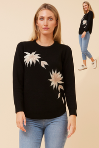 Henry Embroidered Knit Jumper