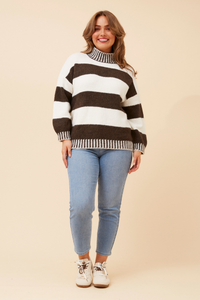 Avery Stripe Knit Jumper