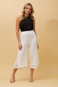 Sandy Layered Wide Leg Pants