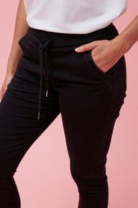 Mora Black Joggers