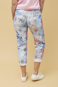 Zinnia Joggers Floral and Tropical Prints