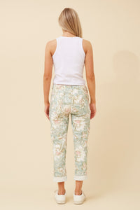 Zinnia Floral Jogger Pants