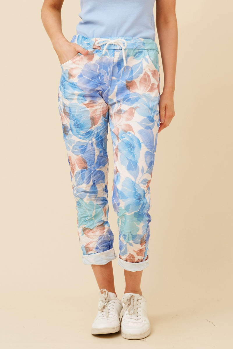 Zinnia Floral Jogger Pants