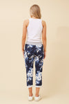 Jett Floral Jogger Pant Navy