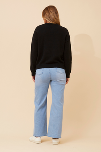 Tess Polka Dot Knit Jumper