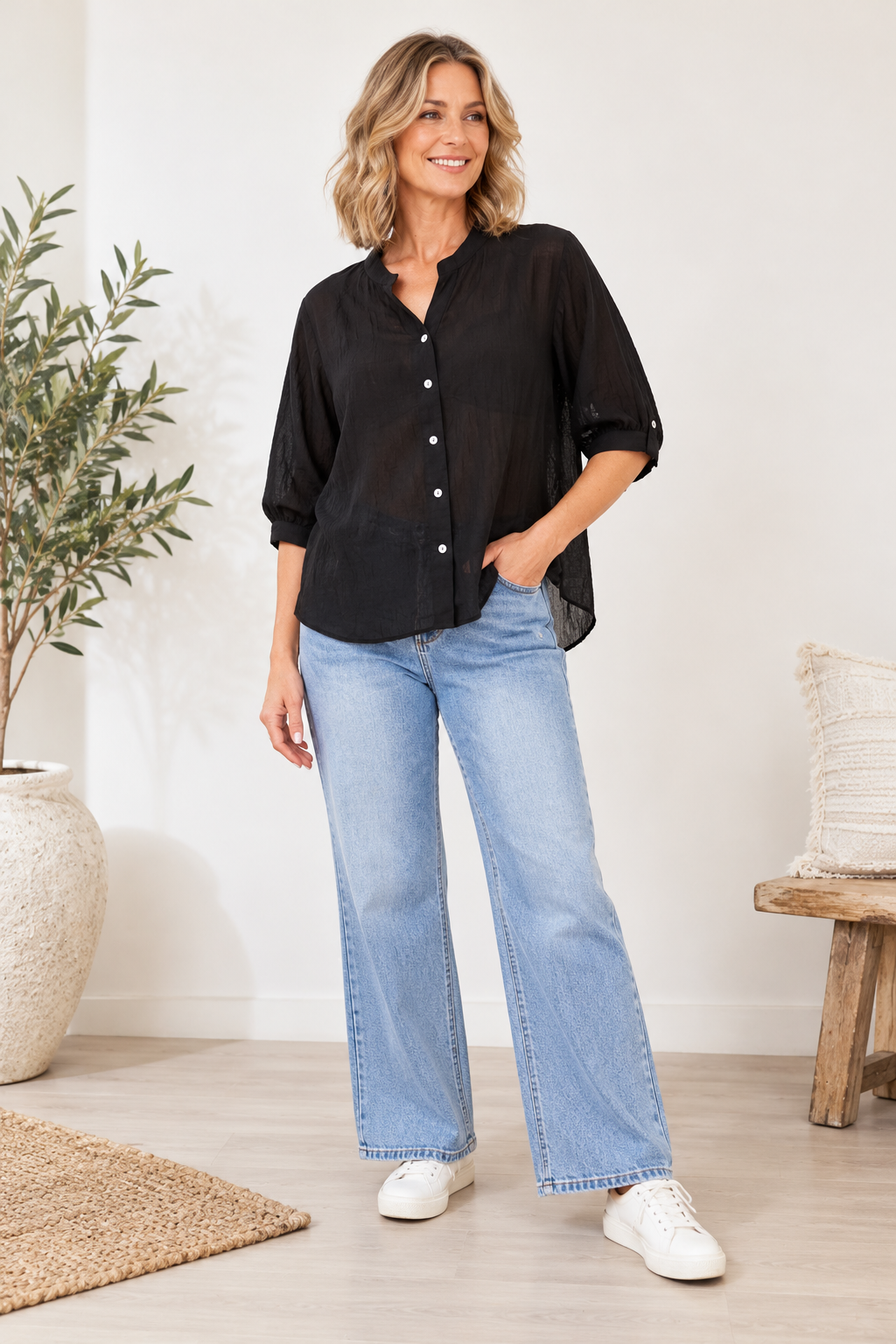 Bridget Button Shirt