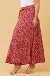 Adi Floral Print Maxi Skirt