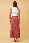 Adi Floral Print Maxi Skirt