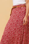 Adi Floral Print Maxi Skirt