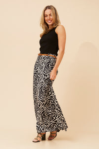 Adi Abstract Maxi Skirt