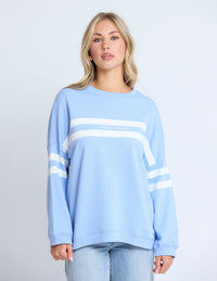 Stella + Gemma Newport Sweat True Icon - Cornflower