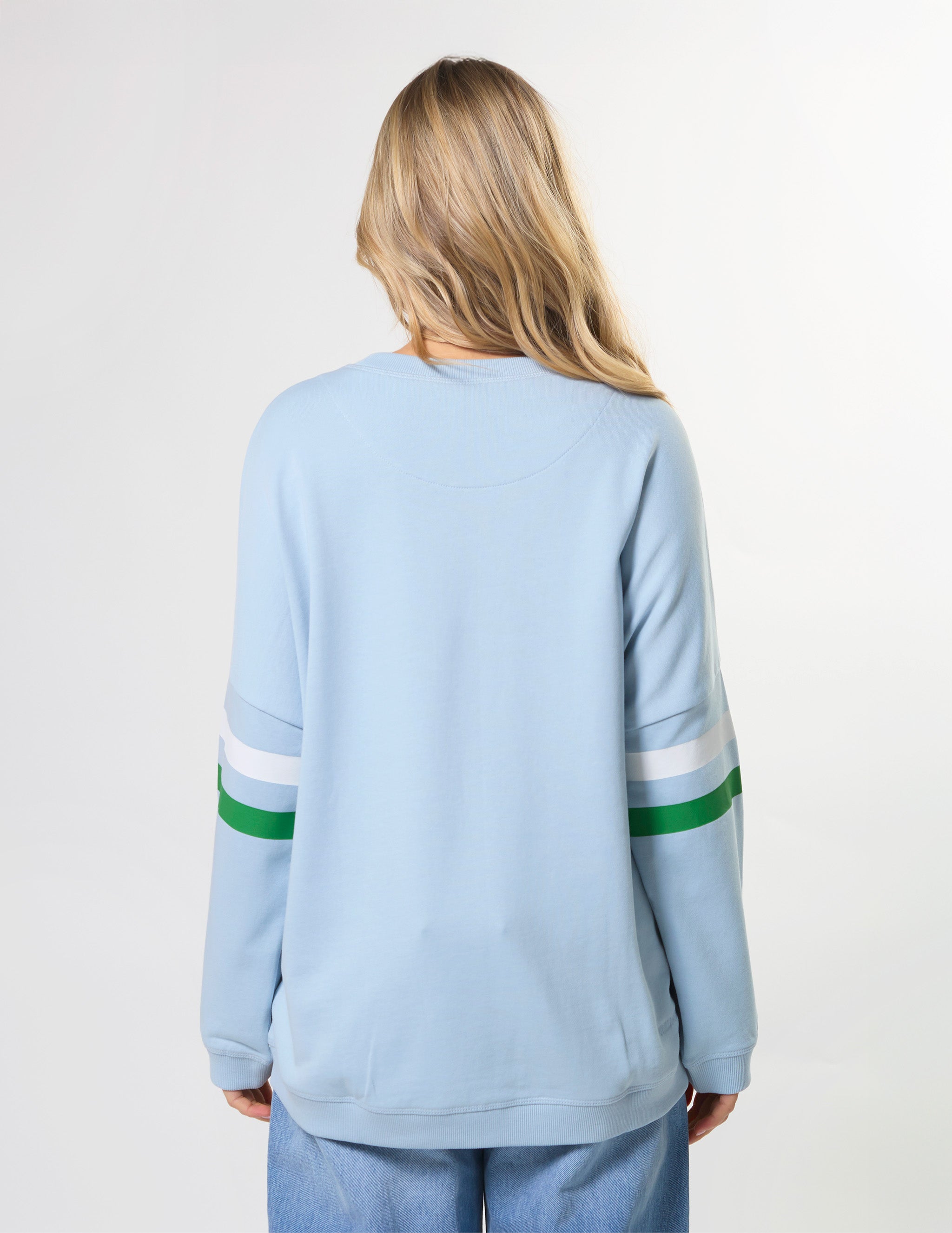 Stella + Gemma Newport Pocket Sweat Sky Blue