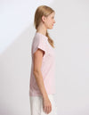 The SOHO Cuff Tee Pink Tulle