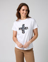 Stella + Gemma LEOPARD CROSS ACE TEE